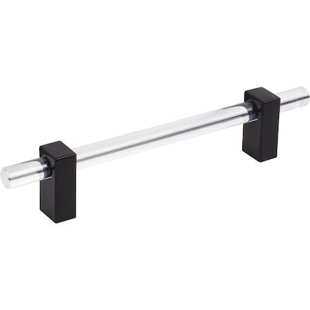 Jeffrey Alexander 128 Mm Center-To-Center Matte Black Spencer Cabinet Bar Pull 578-128MB